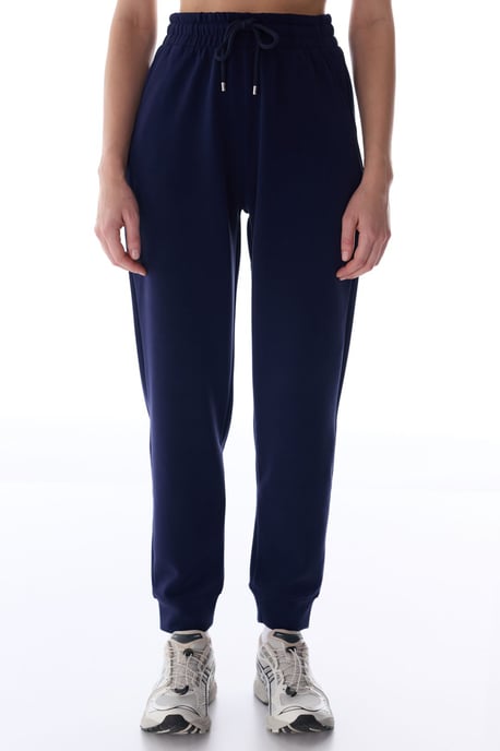 Kvinnors oversized stickade joggers - Image 2