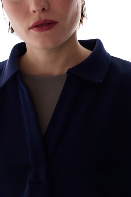 Översized Stickad Sweatshirt med Knytning vid Halsen - Image 2