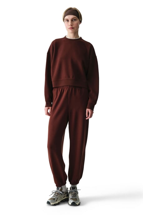 Oversized Knitted Crew Neck Sweatshirt - Image 6