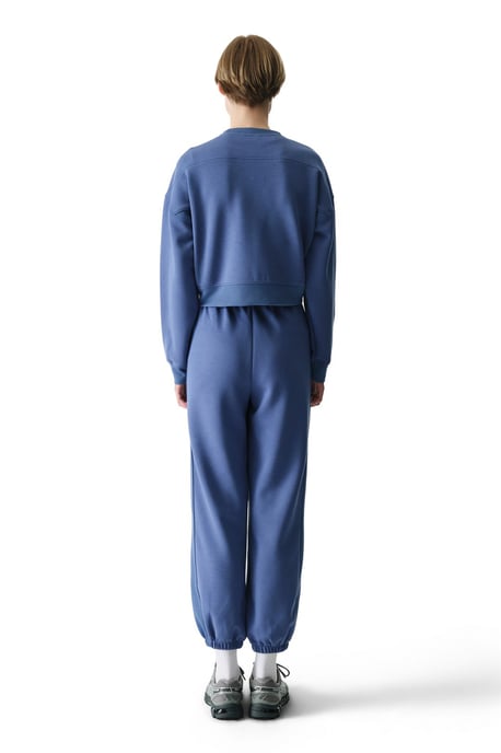 Oversized Knitted Crew Neck Sweatshirt - Image 6