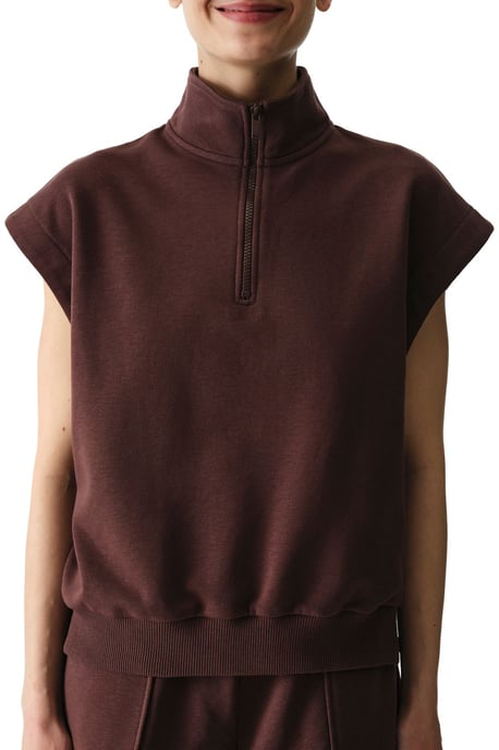 Mouwloze Half-zip Sweater - Image 3