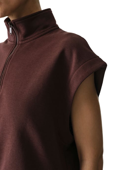 Mouwloze Half-zip Sweater - Image 5