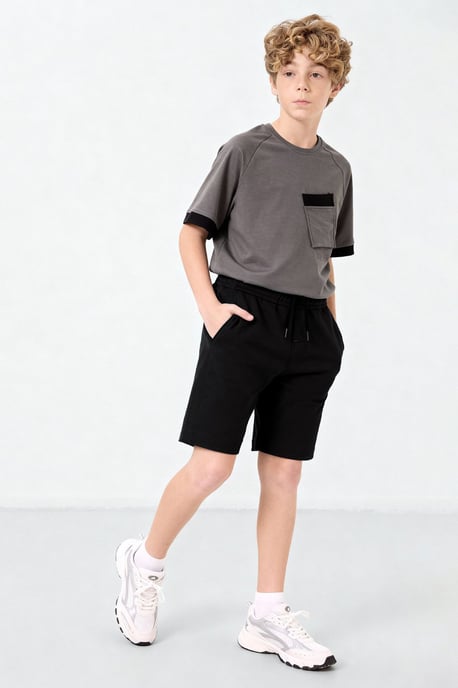 Jongens Katoenmix Korte Broek - Image 2
