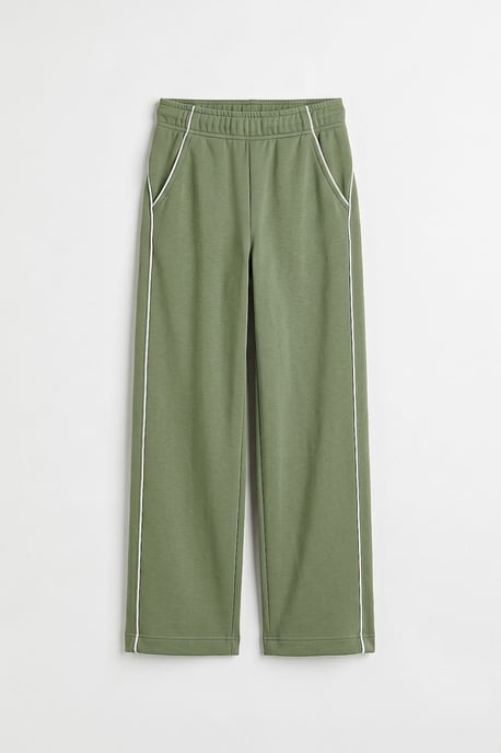 Jeugd Elastische Taille Brede Been Sweatpants - Image 3