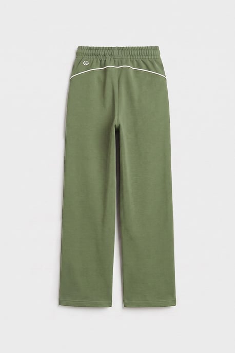 Jeugd Elastische Taille Brede Been Sweatpants - Image 4