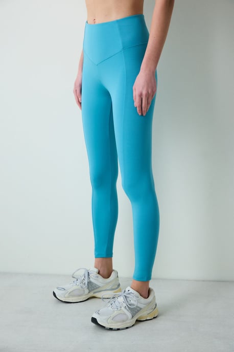 Enkel-lange gebreide jersey tights - Image 1