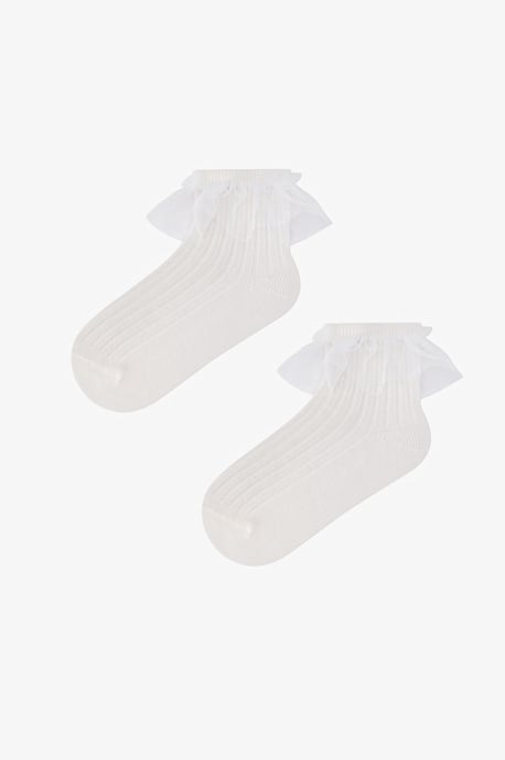Frilly Crew Socks - Image 1