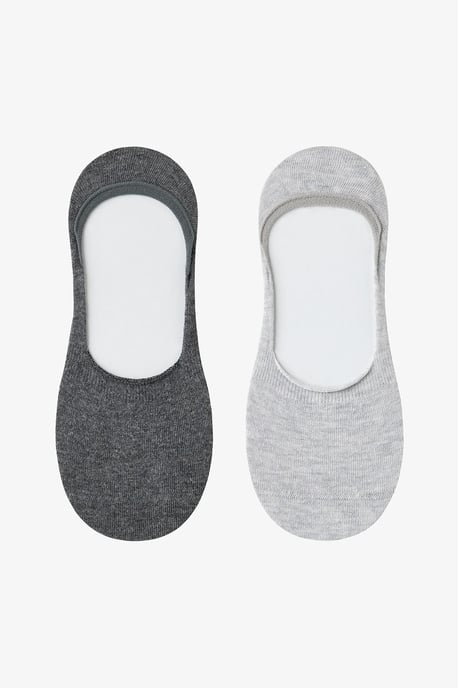 Herrstrumpor i bomullsblandning, 2-pack - Image 1