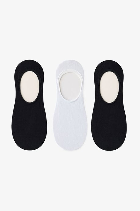 3-Pack Bomull Crew Socks - Image 1