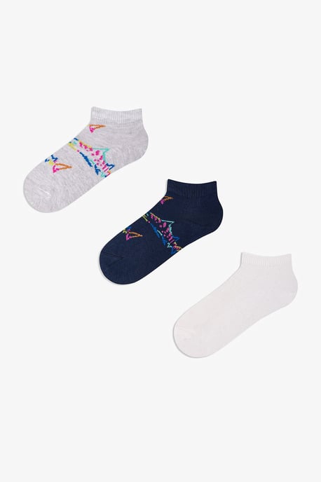 3-Pack Ungdoms Crew Strumpor - Image 1