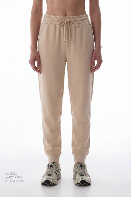 Kvinnors Oversized Stickade Joggingbyxor - Image 2