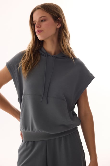 Oversized Knitted Joggers With Pockets - Image 2