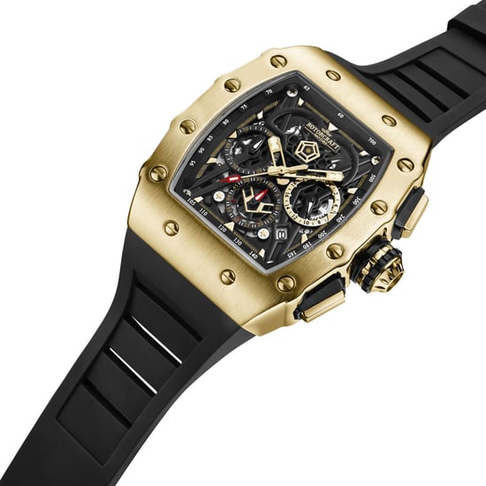 Rotorcraft Horloge Commander Goud - Image 2