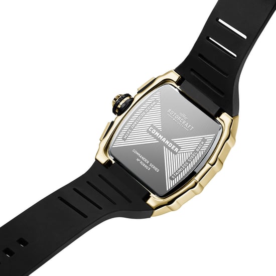 Rotorcraft Horloge Commander Goud - Image 3