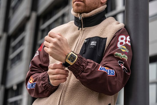 Rotorcraft Horloge Commander Goud - Image 4