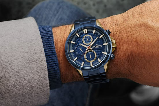 Rotorcraft Horloge Gear Blauw - Image 5