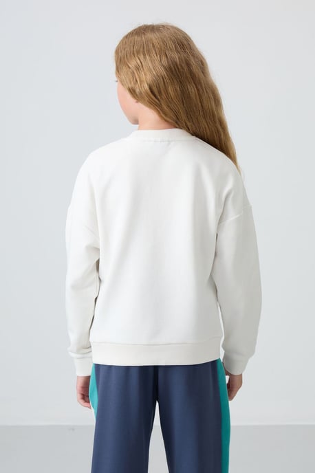 Youth Unisex Cotton-Blend Sweatshirt - Image 5