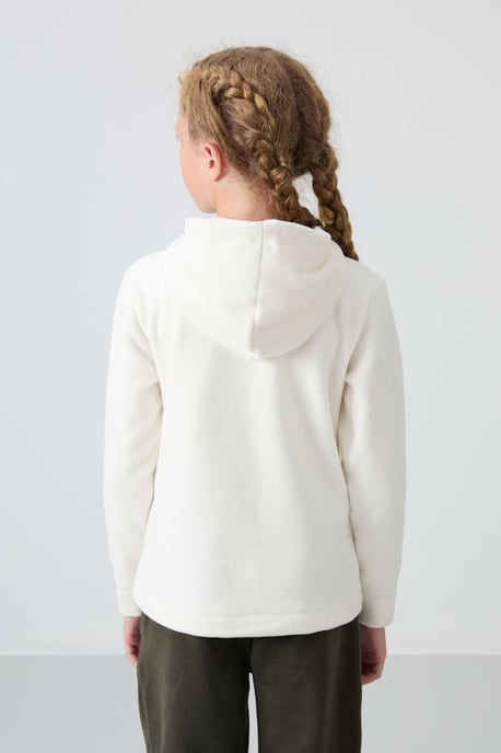 Youth Unisex Hooded Zip Sweatshirt - Image 6
