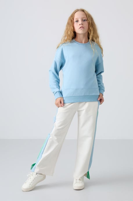 Youth Unisex Cotton-Blend Sweatshirt - Image 3