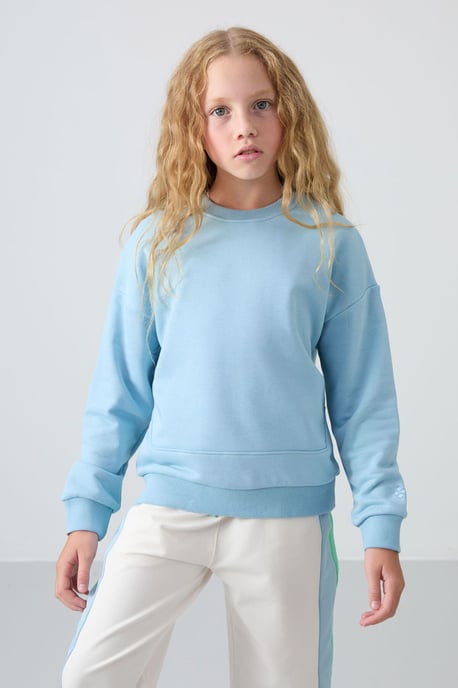 Youth Unisex Cotton-Blend Sweatshirt - Image 6