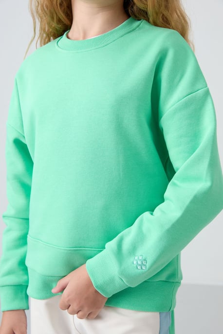 Youth Unisex Cotton-Blend Sweatshirt - Image 2
