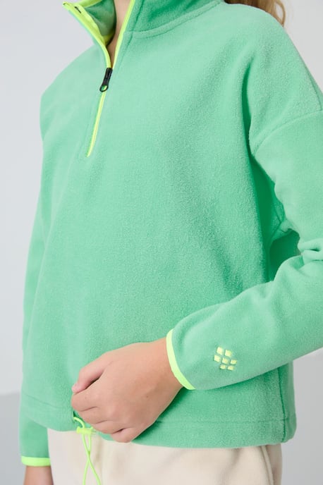 Jeugd Unisex Rits Hoodie - Image 3