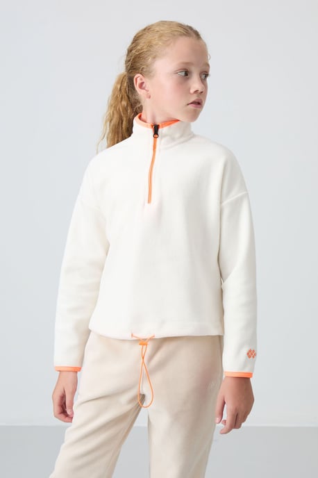 Jeugd Unisex Rits Hoodie - Image 1