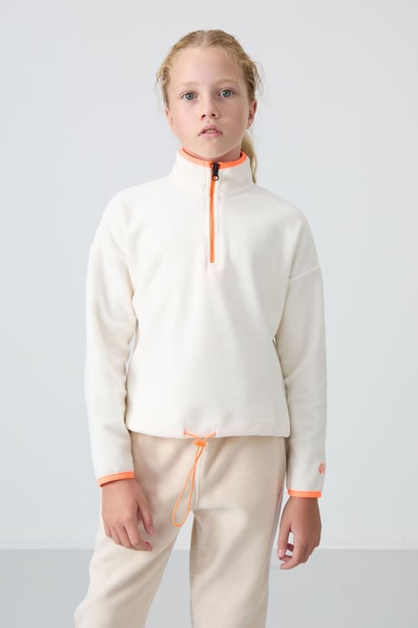 Jeugd Unisex Rits Hoodie - Image 3