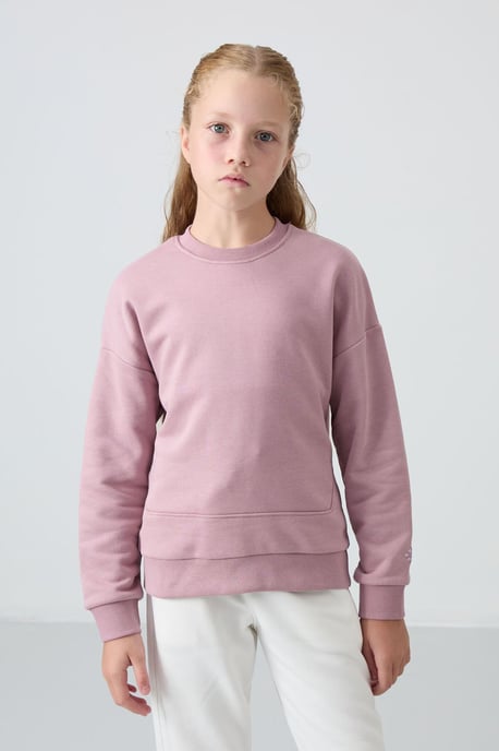 Youth Unisex Cotton-Blend Sweatshirt - Image 3