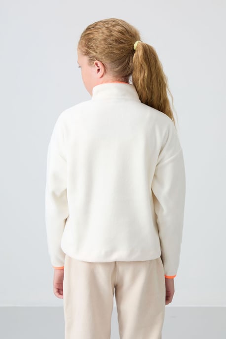Jeugd Unisex Rits Hoodie - Image 5