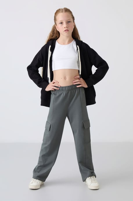 Jeugd Unisex Katoenmix Broek - Image 1
