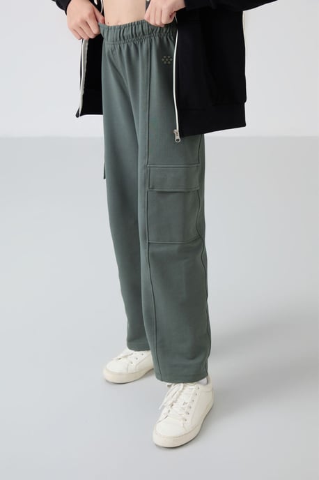 Jeugd Unisex Katoenmix Broek - Image 4