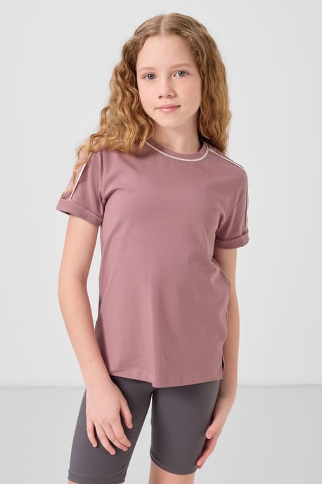 Youth Unisex Cotton Elastane T-Shirt - Image 3