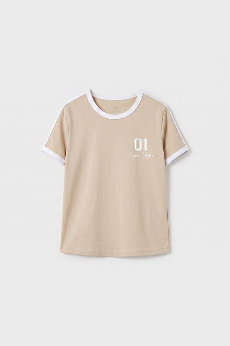 Youth Unisex Cotton Elastane T-Shirt - Image 1