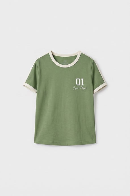 Unisex Katoen Elastaan T-shirt voor Jongeren - Image 3