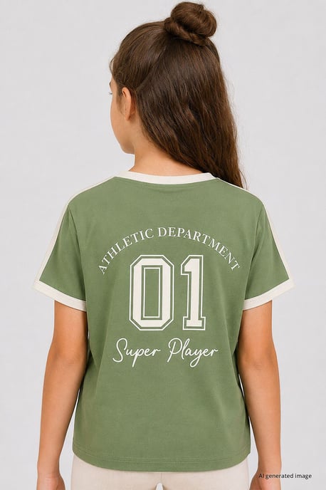 Unisex Katoen Elastaan T-shirt voor Jongeren - Image 4