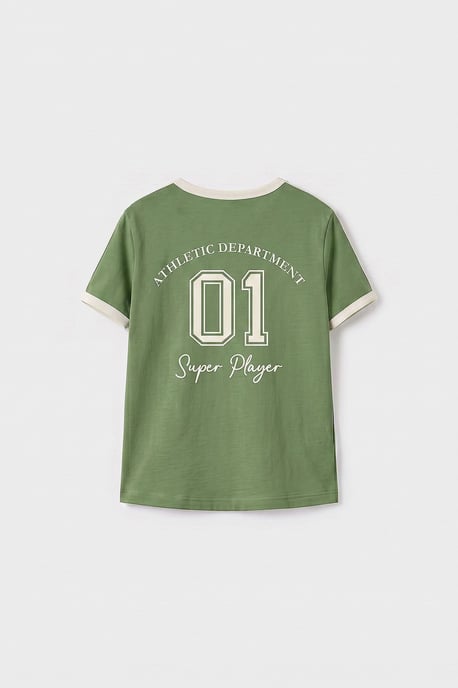 Unisex Katoen Elastaan T-shirt voor Jongeren - Image 5