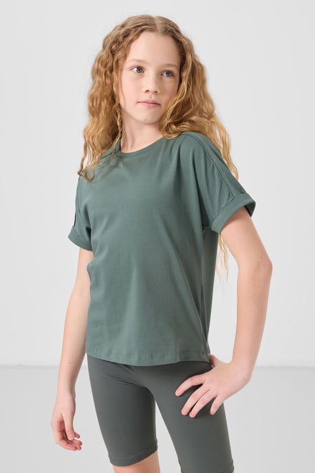 Unisex Katoen Elastaan T-shirt voor Jongeren - Image 3