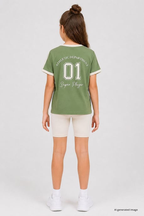 Unisex Katoen Elastaan T-shirt voor Jongeren - Image 6