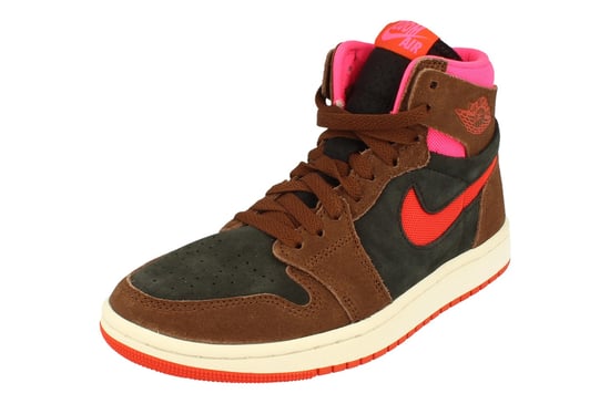 Nike kvinnliga Air Jordan 1 Zm Air Cmft 2 bruna tränare - Image 1