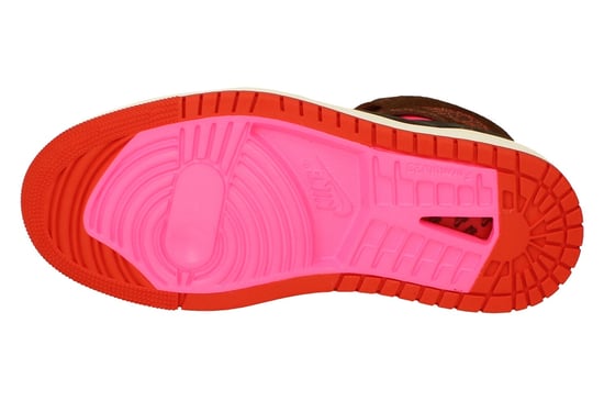 Nike kvinnliga Air Jordan 1 Zm Air Cmft 2 bruna tränare - Image 5