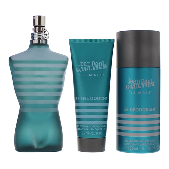 Jean Paul Gaultier Le Male Eau de Toilette 125ml Gift Set for Him - Image 2