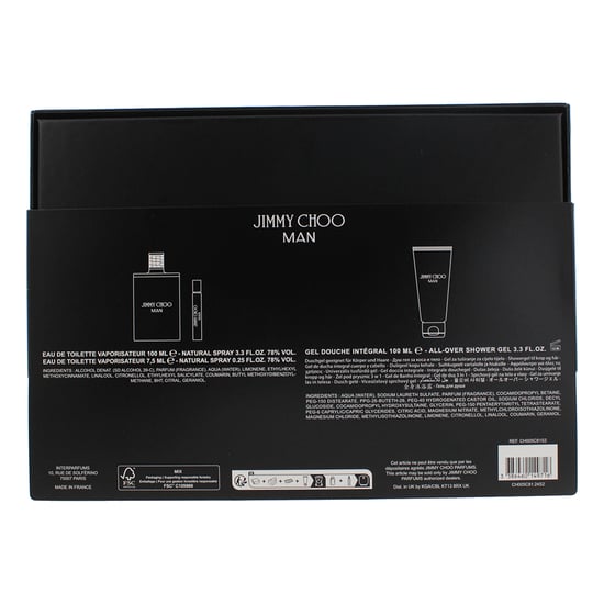 Jimmy Choo Man Eau de Toilette 100ml Gift Set for Him - Image 4