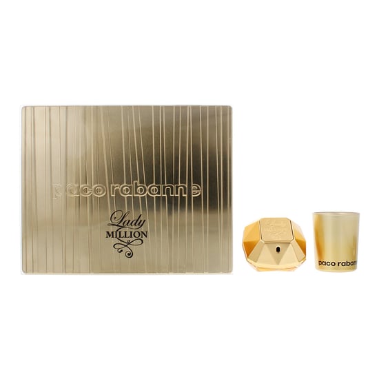 Paco Rabanne Lady Million Eau de Parfum 50ml & Candle Gift Set - Image 1