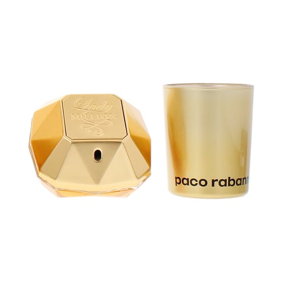 Paco Rabanne Lady Million Eau de Parfum 50ml & Candle Gift Set - Image 2