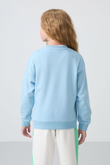 Youth Unisex Cotton-Blend Sweatshirt - Image 5