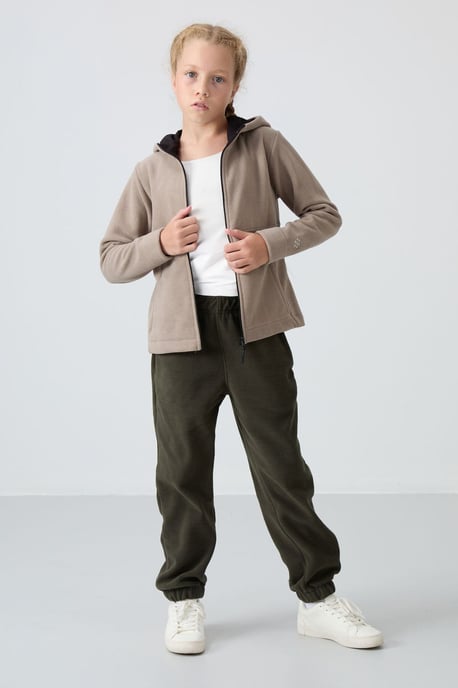 Youth Unisex Hooded Zip Sweatshirt - Image 2
