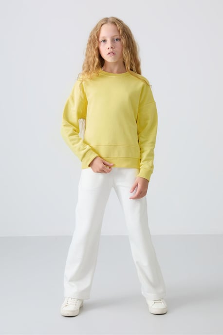 Youth Unisex Cotton-Blend Sweatshirt - Image 4