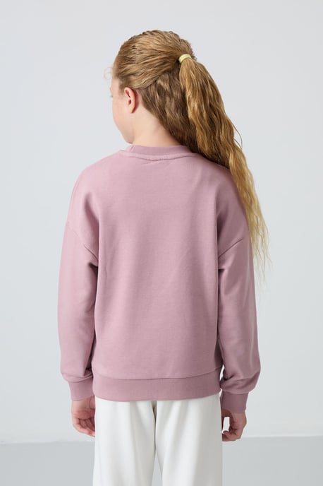 Youth Unisex Cotton-Blend Sweatshirt - Image 4