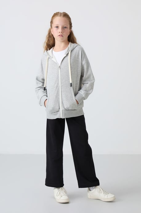 Unisex Youth Cotton-Blend Sweatshirt - Image 1